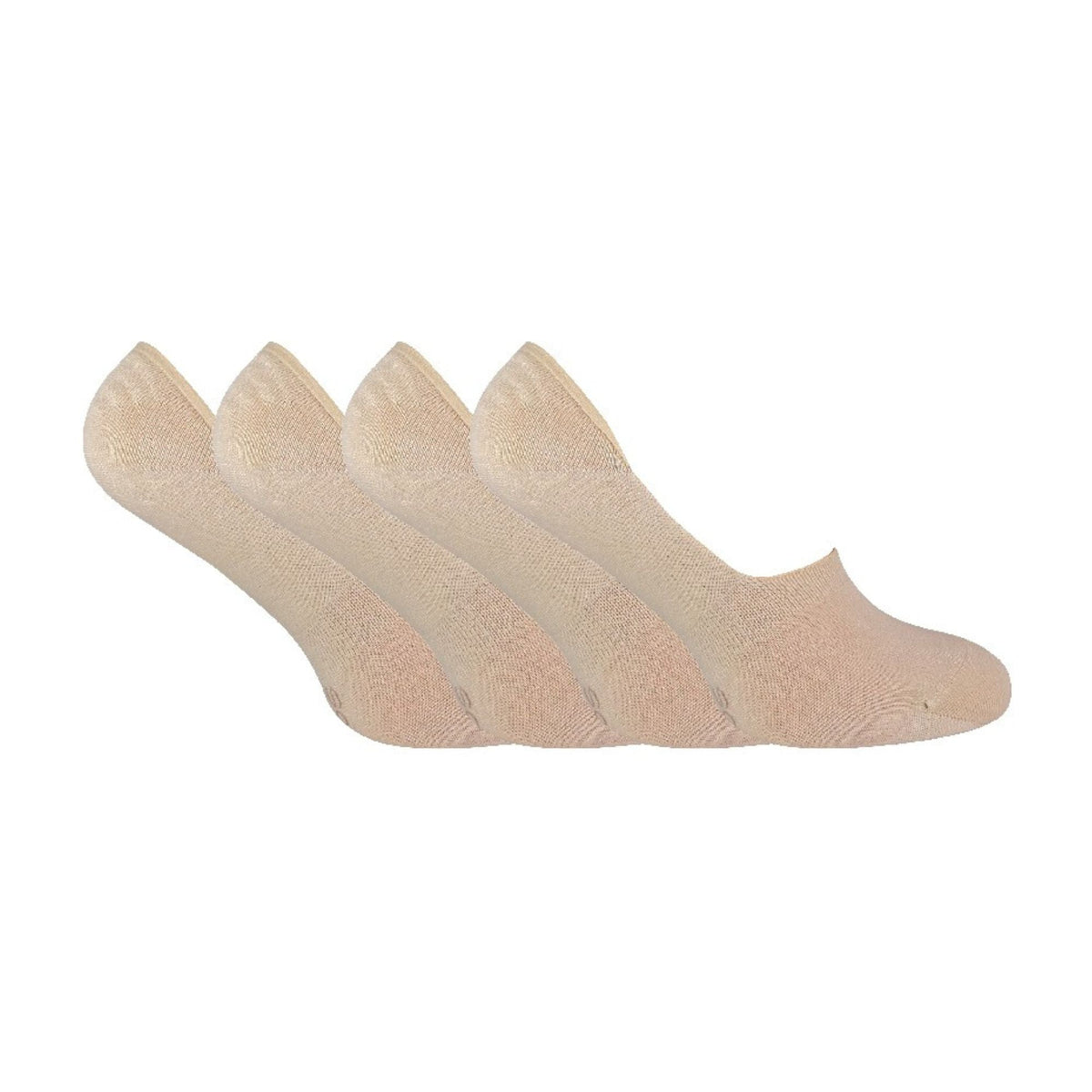 4 Pack Unisex Luxury Bamboo No Show Invisible Socks