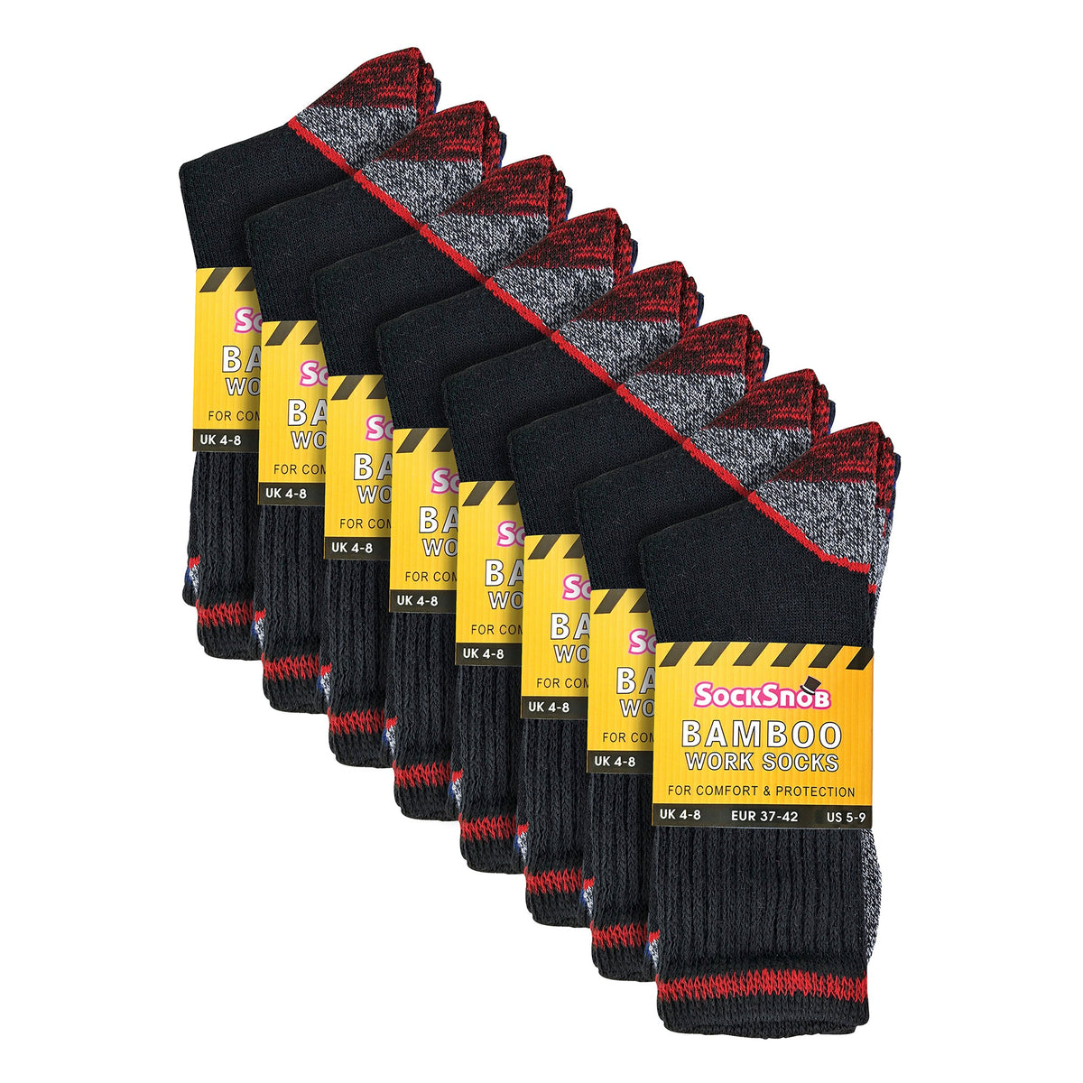 Mens / Ladies Summer Cotton Bamboo Work Socks (Multipack Options)