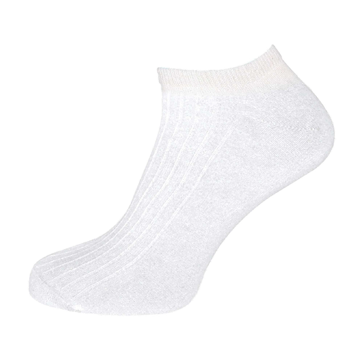 6 Pack Kids 100% Cotton Low Cut Ankle Socks