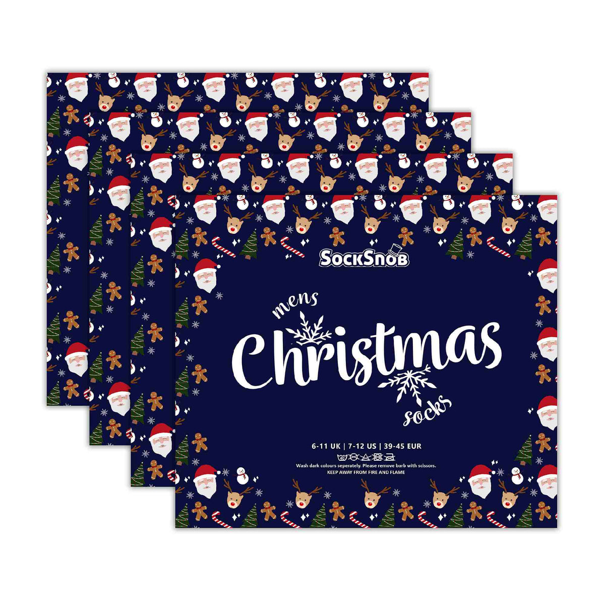 Mens Novelty Festive Christmas Socks (Multipack Options)
