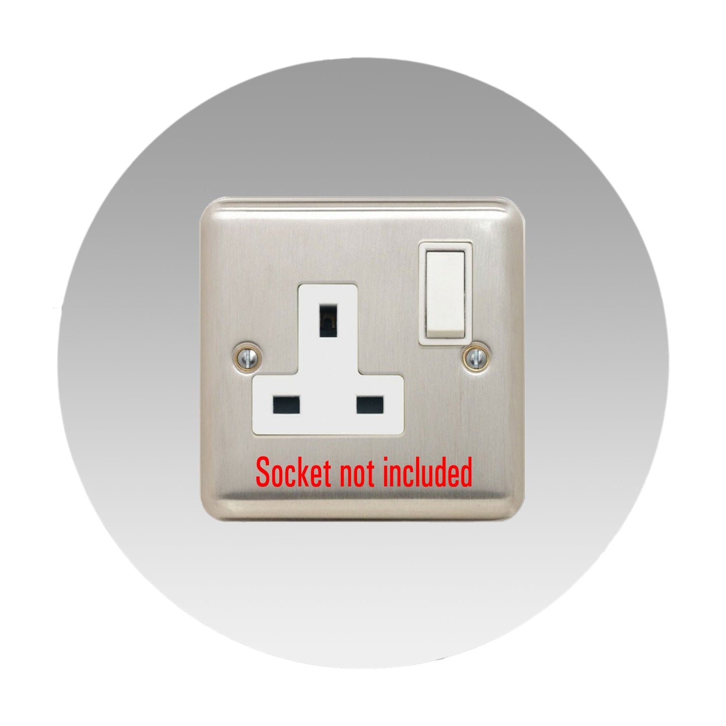 Single Socket Surround, round