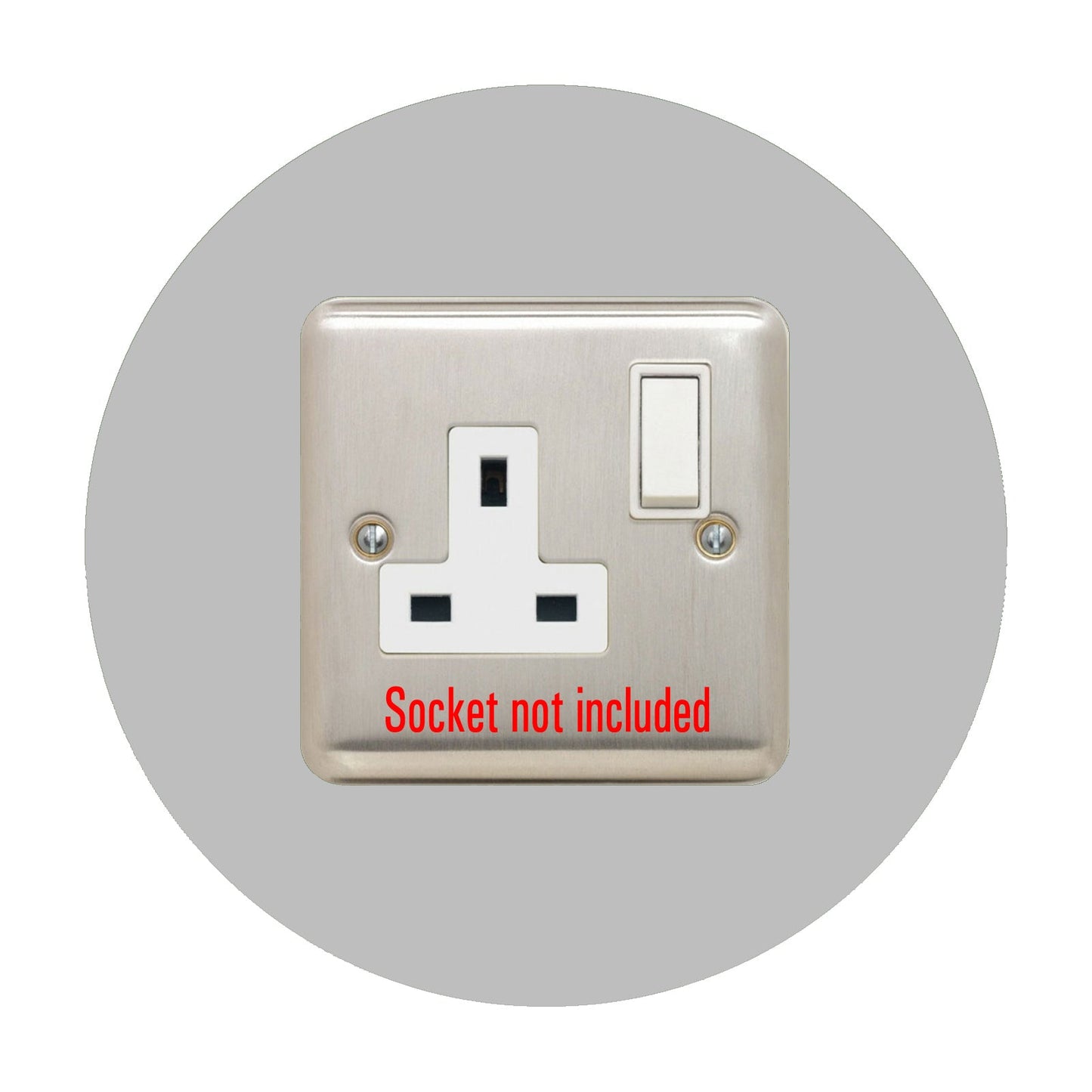 Single Socket Surround, round
