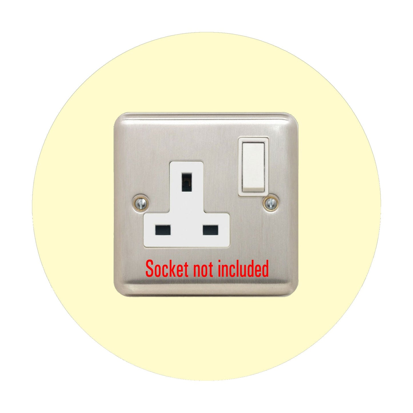 Single Socket Surround, round