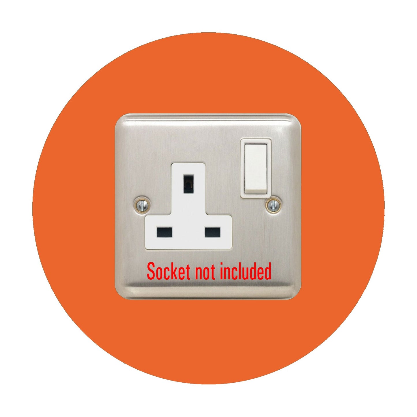 Single Socket Surround, round