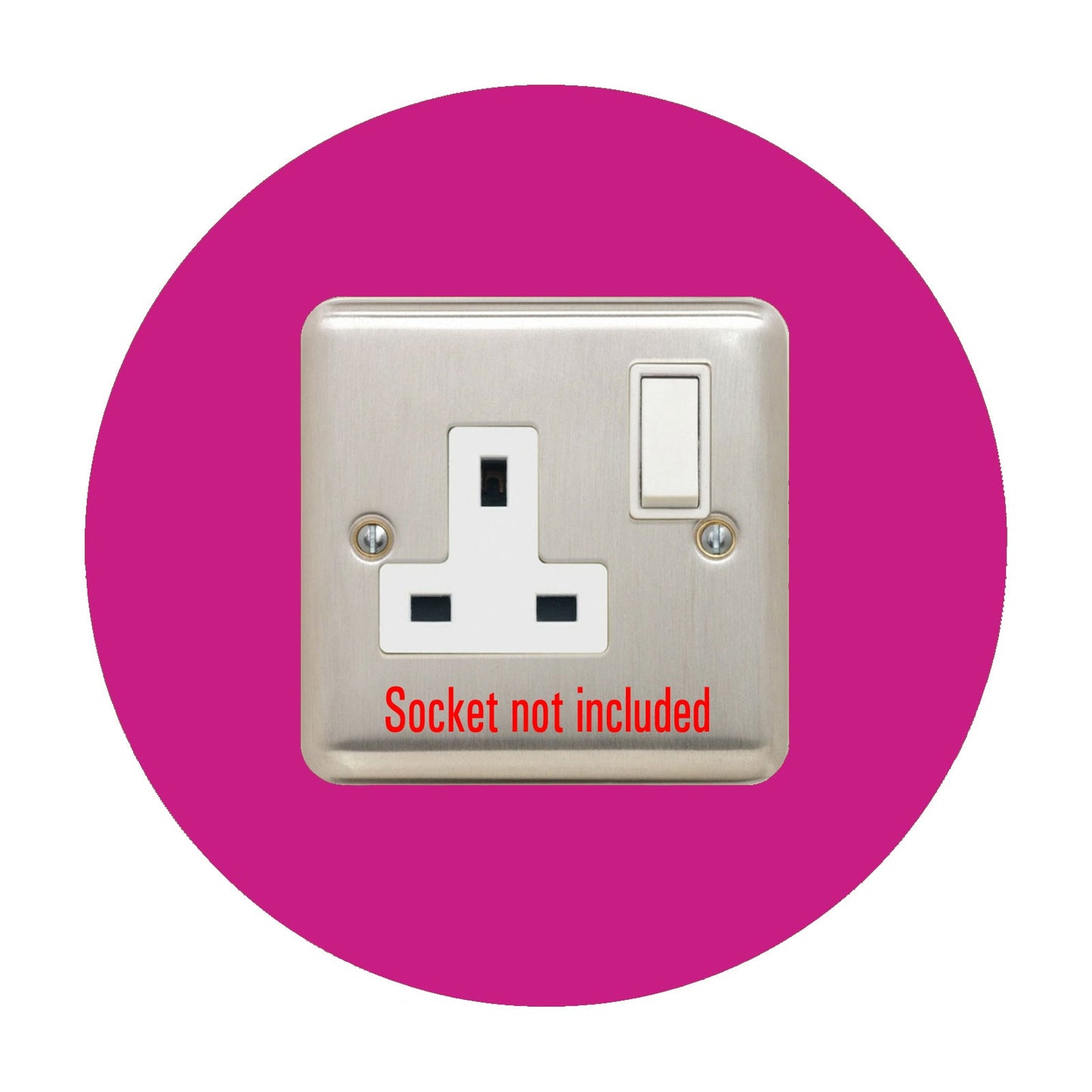 Single Socket Surround, round