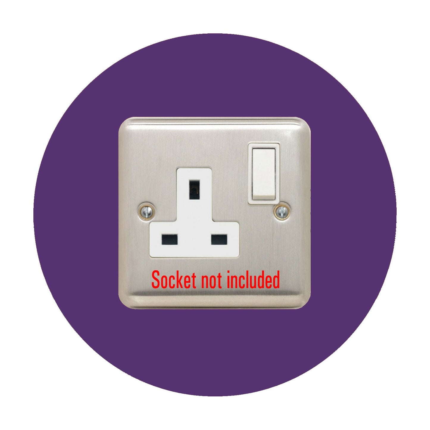Single Socket Surround, round