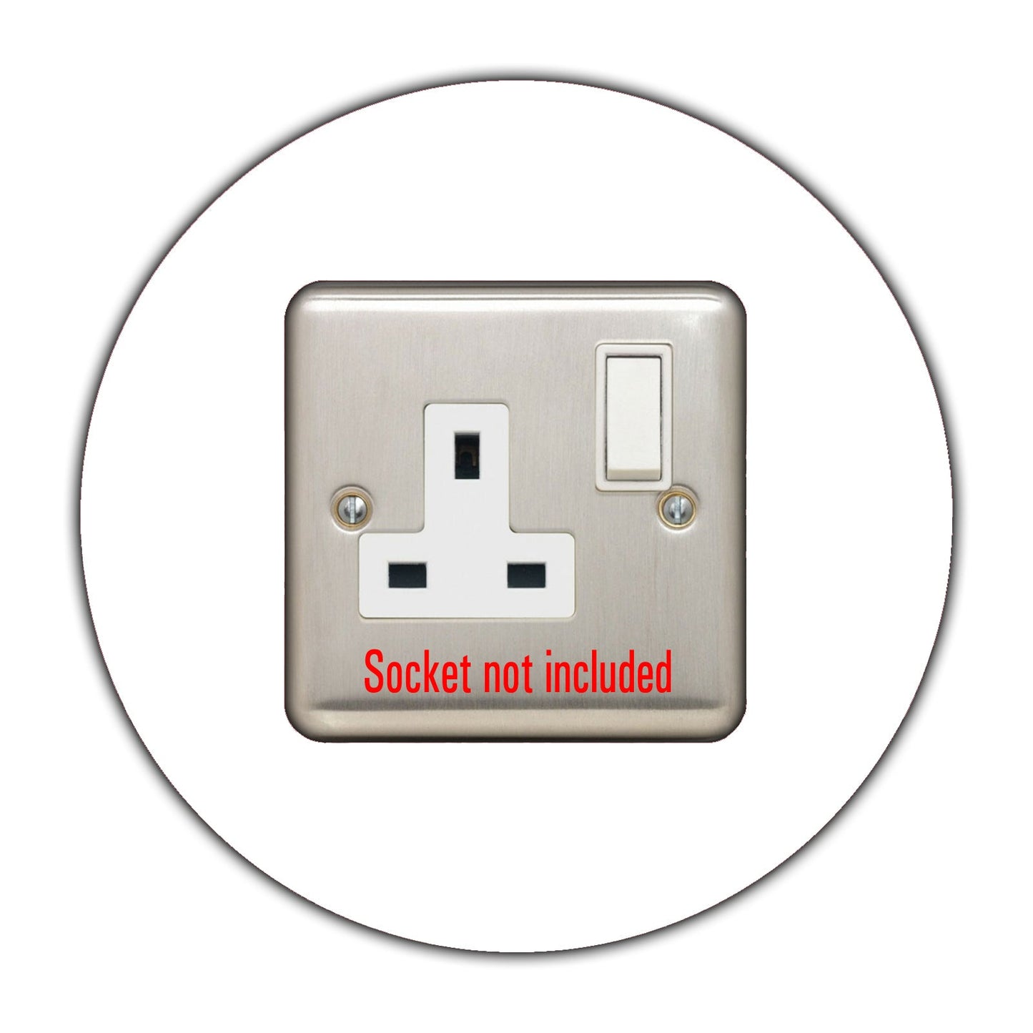Single Socket Surround, round
