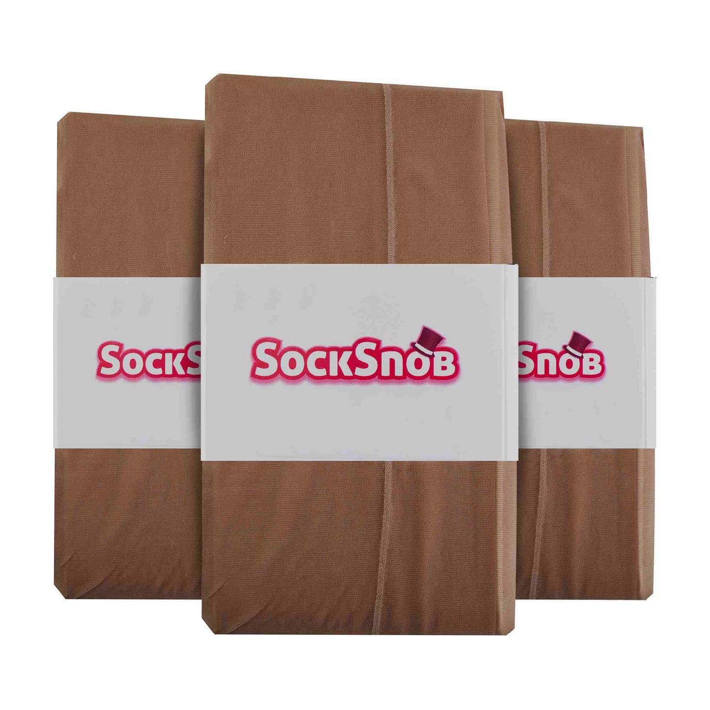 3 Pair 40 Denier Seamed Ultra Sheen Ladies Tights with Line Up the Back