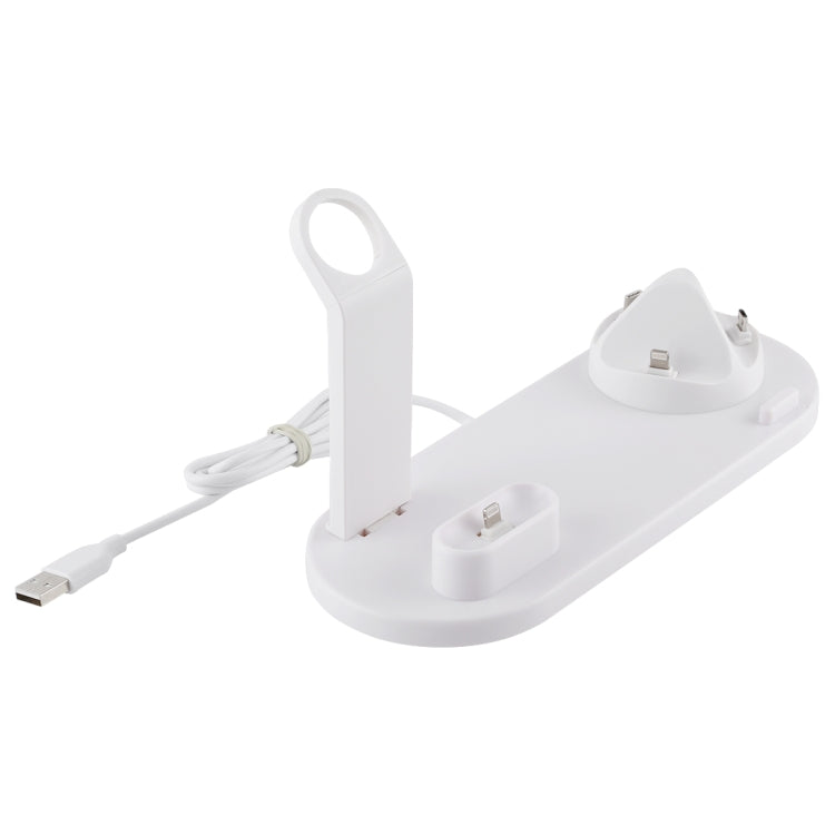 HQ-UD15 Rotatable Wireless Charging Base with Stand for Phones / iWatches / AirPods (Silver), without Wireless Charging White, without Wireless Charging Black, White (with wireless charging), Black (without wireless charging)