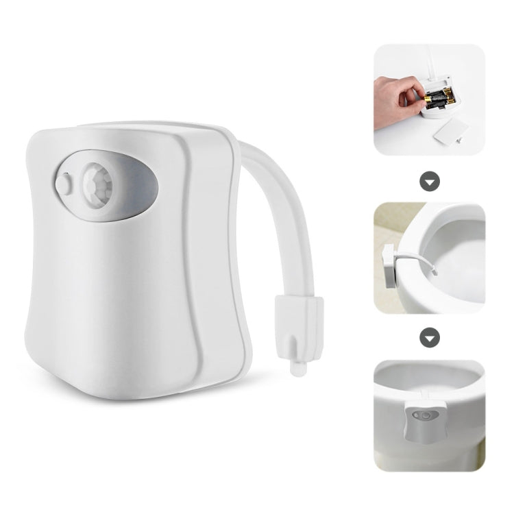YouOKLight Motion Activated Toilet Nightlight, LED Toilet Light Bathroom Washroom