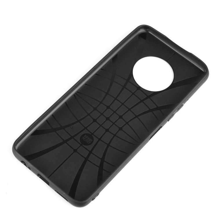 For Infinix Note 7  Shockproof Sewing Cow Pattern Skin Texture PC + PU + TPU Case(Red)