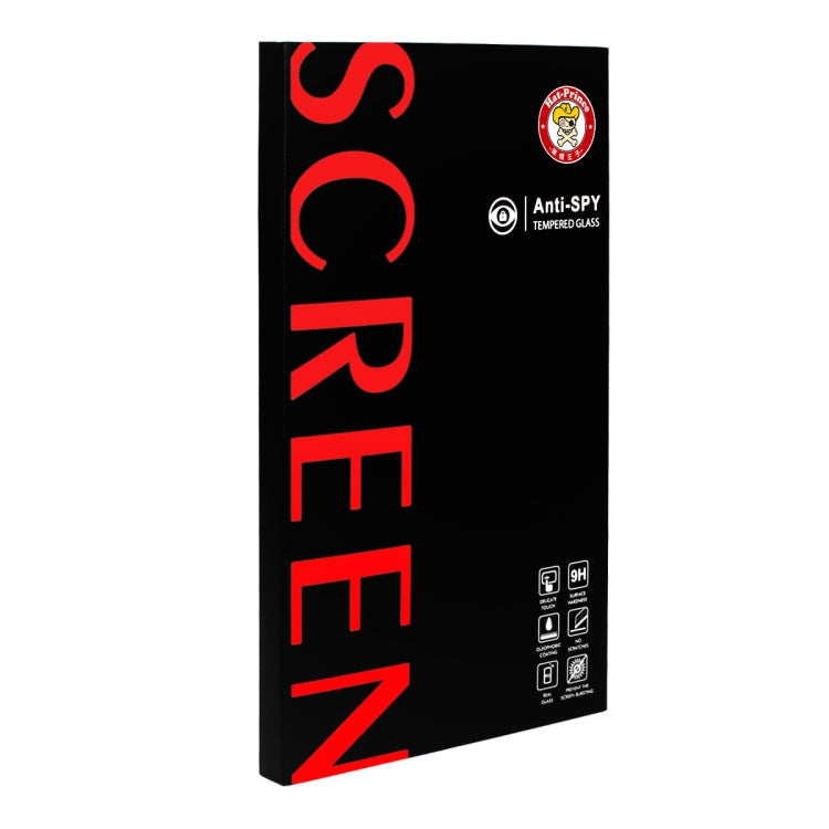 For Huawei Honor 30 ENKAY Hat-Prince 0.26mm 9H 6D Privacy Anti-spy Full Screen Tempered Glass Film