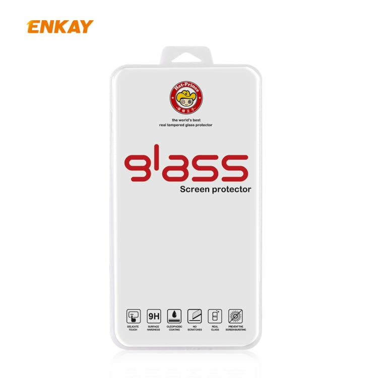 For OnePlus Nord ENKAY Hat-Prince 0.26mm 9H 2.5D Curved Edge Tempered Glass Film