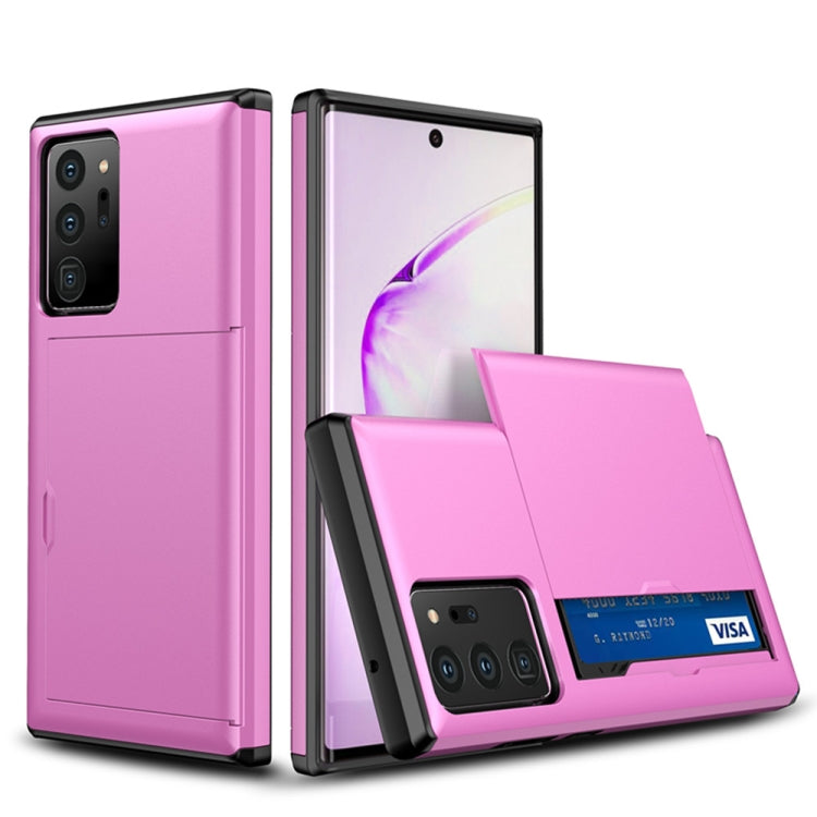 For Samsung Note20 Ultra Shockproof Rugged Armor Protective Case with Card Slot