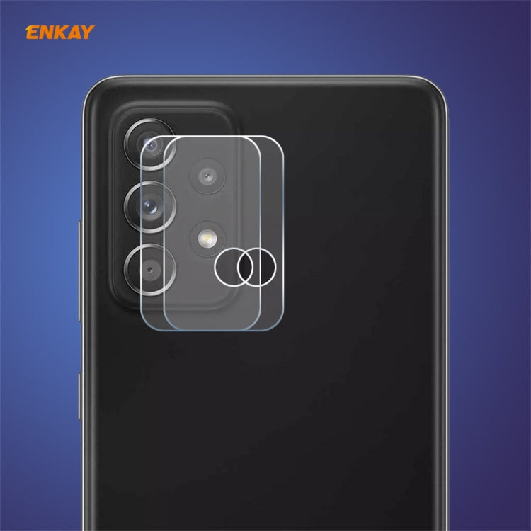 2 PCS Hat-Prince ENKAY 0.2mm 9H 2.15D Round Edge Rear Camera Lens Tempered Glass Film Protector, For Redmi K40 / K40 Pro / K40 Pro+, For Xiaomi Poco F3, For Redmi Note 10 Pro / Note 10 Pro Max, For Samsung Galaxy A52 / A72 (4G/5G)                      ...