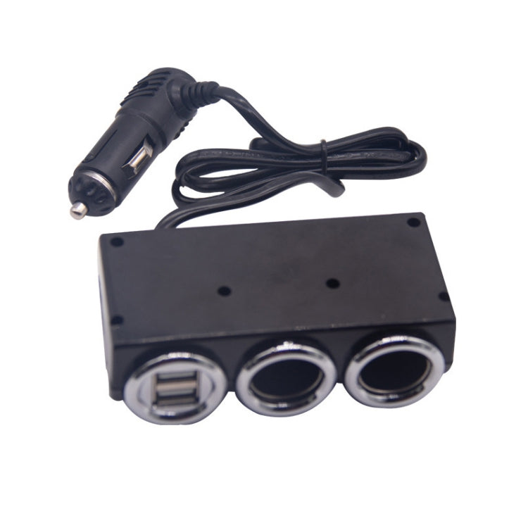 DC 12V / 24V Dual USB Multi Female Car Cigarette Lighter Splitter Socket Adapter Charger Socket Power Adapter / Charger, DC 12V / 24V 2 Socket