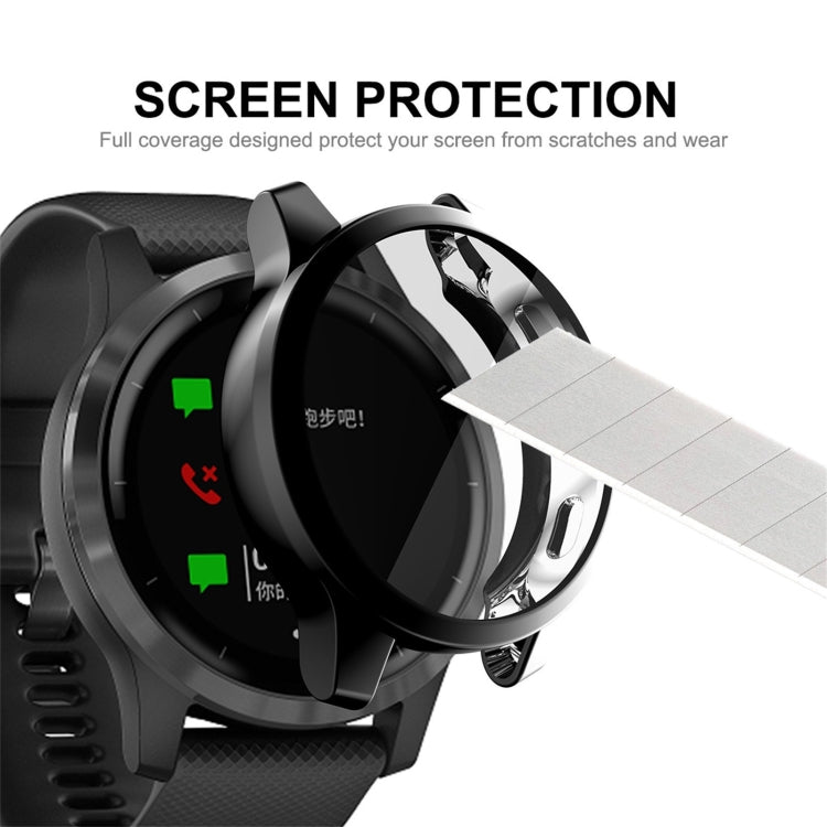 For Garmin Venu 2 45mm / Vivoactive 4 45mm ENKAY Hat-Prince Full Coverage Electroplate TPU Soft Case