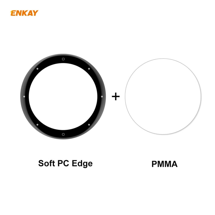 ENKAY Hat-Prince 3D Full Screen Soft PC Edge + PMMA HD Screen Protector Film, For Garmin Venu 2S / Vivoactive 4S 40mm (1 PC), For Redmi Watch (1 PCS), For Huawei B6 (1 PCS), For Venu 2 / Vivoactive 4 45mm (1 PCS), For Huawei Band 6 / Honor Band 6 (1 PCS)