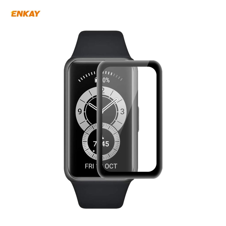 ENKAY Hat-Prince 3D Full Screen Soft PC Edge + PMMA HD Screen Protector Film, For Garmin Venu 2S / Vivoactive 4S 40mm (1 PC), For Redmi Watch (1 PCS), For Huawei B6 (1 PCS), For Venu 2 / Vivoactive 4 45mm (1 PCS), For Huawei Band 6 / Honor Band 6 (1 PCS)