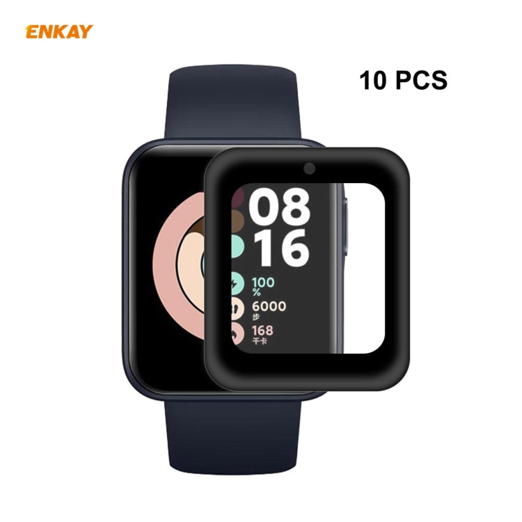 10 PCS ENKAY Hat-Prince 3D Full Screen Soft PC Edge + PMMA HD Screen Protector Film, For Garmin Venu 2S / Vivoactive 4S 40mm (10 PCS), For Redmi Watch (10 PCS), For Huawei B6 (10 PCS), For Venu 2 / Vivoactive 4 45mm (10 PCS)                            ...