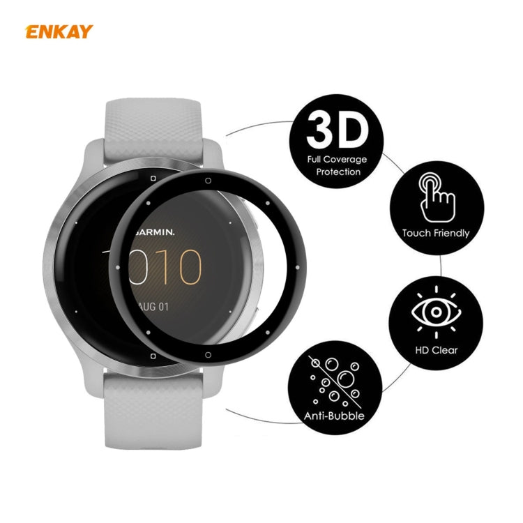 10 PCS ENKAY Hat-Prince 3D Full Screen Soft PC Edge + PMMA HD Screen Protector Film, For Garmin Venu 2S / Vivoactive 4S 40mm (10 PCS), For Redmi Watch (10 PCS), For Huawei B6 (10 PCS), For Venu 2 / Vivoactive 4 45mm (10 PCS)                            ...
