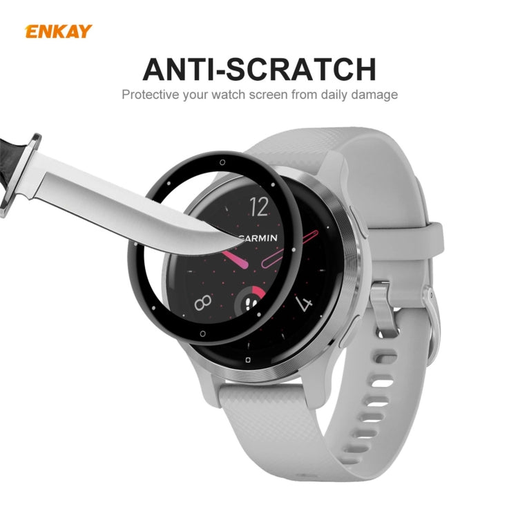 10 PCS ENKAY Hat-Prince 3D Full Screen Soft PC Edge + PMMA HD Screen Protector Film, For Garmin Venu 2S / Vivoactive 4S 40mm (10 PCS), For Redmi Watch (10 PCS), For Huawei B6 (10 PCS), For Venu 2 / Vivoactive 4 45mm (10 PCS)                            ...