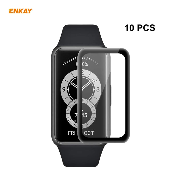 10 PCS ENKAY Hat-Prince 3D Full Screen Soft PC Edge + PMMA HD Screen Protector Film, For Garmin Venu 2S / Vivoactive 4S 40mm (10 PCS), For Redmi Watch (10 PCS), For Huawei B6 (10 PCS), For Venu 2 / Vivoactive 4 45mm (10 PCS)                            ...