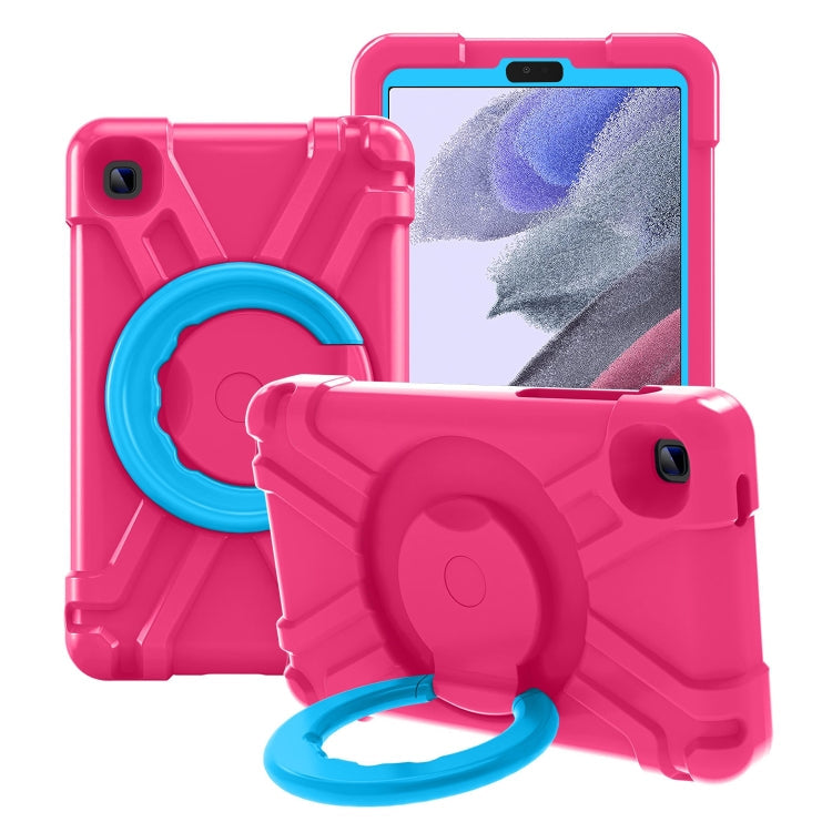 PC + Silicone Shockproof Combination Case with 360 Degree Rotating Holder & Handle, For Galaxy Tab A7 Lite T220/T225