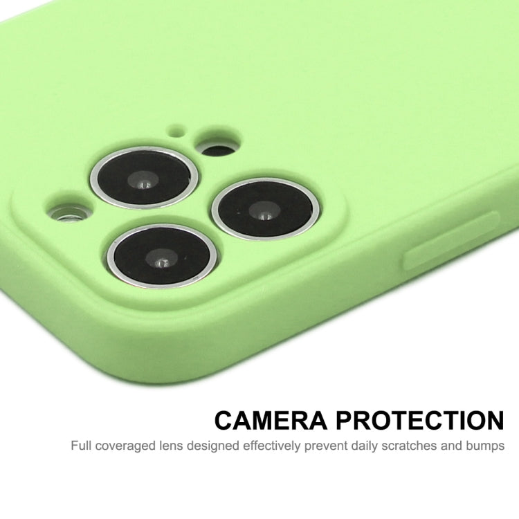 Hat-Prince ENKAY Liquid Silicone Shockproof Protective Case Drop Protection Cover + Full Coverage Tempered Glass Protector Film for iPhone 13, For iPhone 13