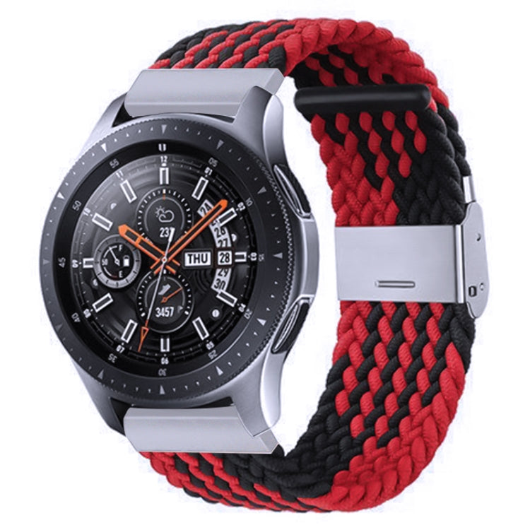 Nylon Braided Metal Buckle Strap for Galaxy Watch 4 20mm, 20mm