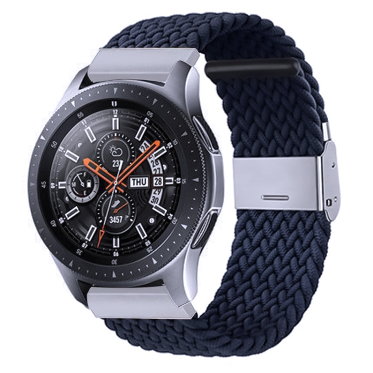 Nylon Braided Metal Buckle Strap for Galaxy Watch 4 20mm, 20mm