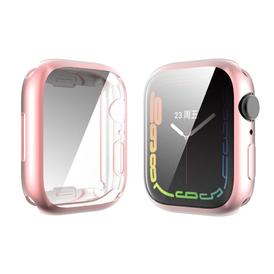 ENKAY Hat-Prince Electroplated TPU Case, For Apple Watch Series 9 / 8 / 7 41mm, For Apple Watch Series 9 / 8 / 7 45mm