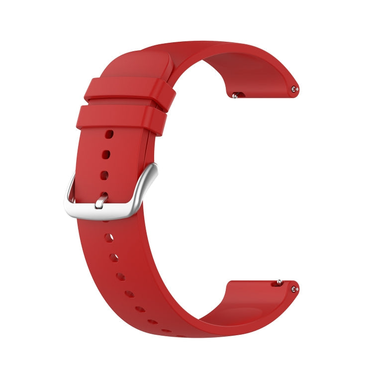 20mm Solid Color Silicone Strap, For Garmin Move Luxe, For Garmin Move Style
