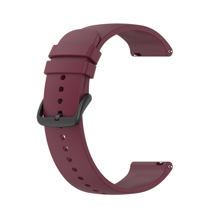 20mm Solid Color Silicone Strap, For Garmin Move Luxe, For Garmin Move Style