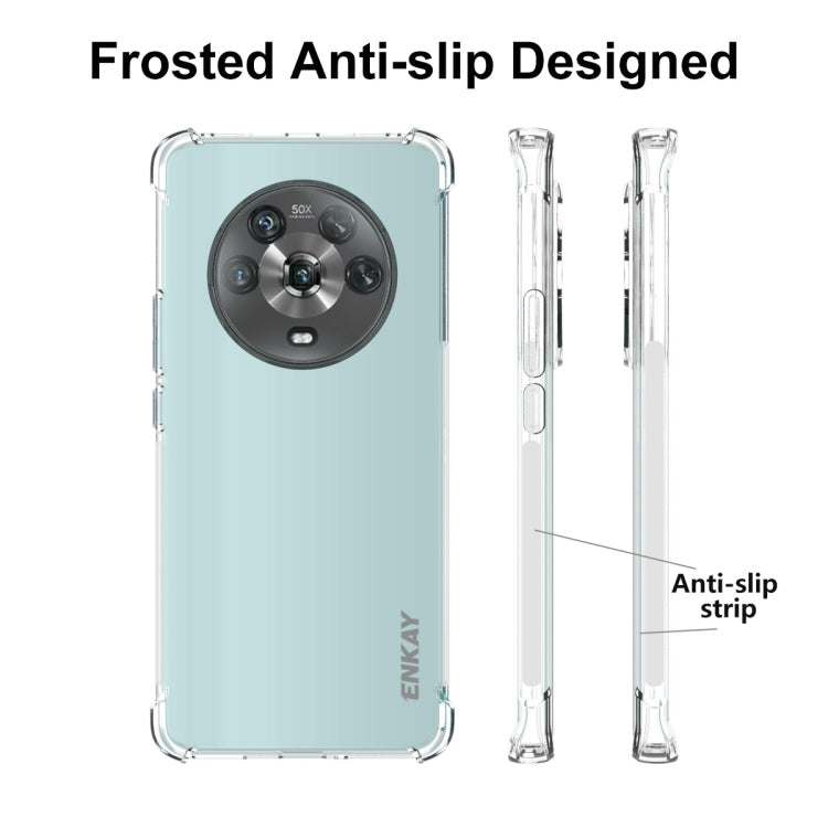 ENKAY Clear TPU Shockproof Case, For Honor Magic4, For Honor Magic4 Pro