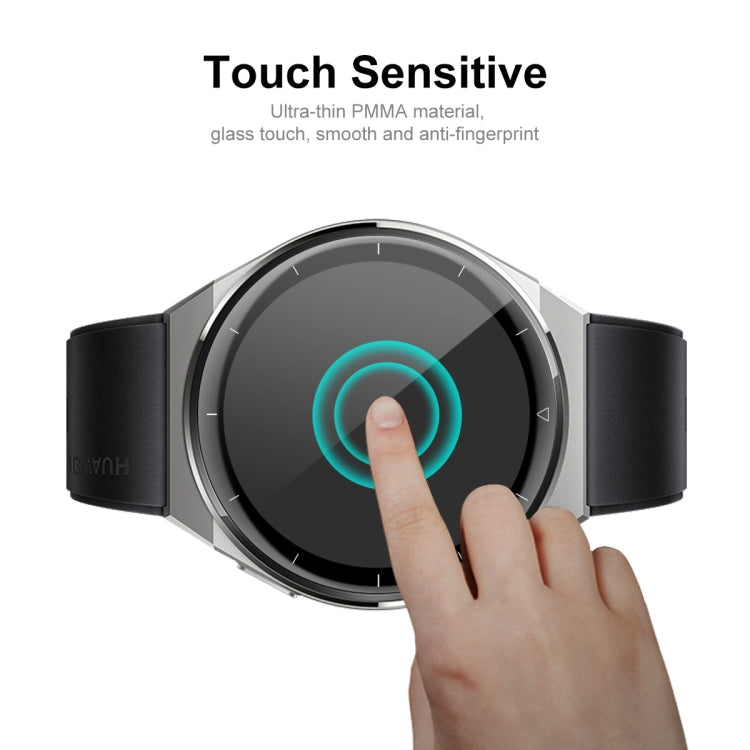 For Huawei Watch GT 3 Pro 46mm ENKAY 3D Full Coverage Soft PC Edge + PMMA HD Screen Watch Film, For Huawei Watch GT 3 Pro 46mm (1 PC), For Huawei Watch GT 3 Pro 46mm (2 PCS), For Huawei Watch GT 3 Pro 46mm (5 PCS), For Huawei Watch GT 3 Pro 46mm (10 PCS)
