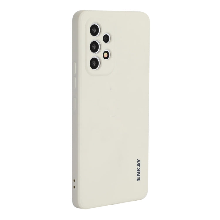 For Samsung Galaxy A53 5G ENKAY Liquid Silicone Soft Shockproof Phone Case, For Samsung Galaxy A53 5G