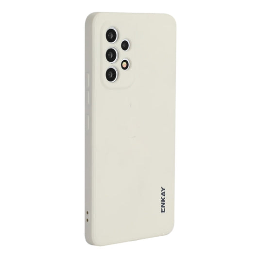 For Samsung Galaxy A53 5G ENKAY Liquid Silicone Soft Shockproof Phone Case, For Samsung Galaxy A53 5G
