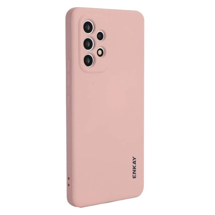For Samsung Galaxy A53 5G ENKAY Liquid Silicone Soft Shockproof Phone Case, For Samsung Galaxy A53 5G