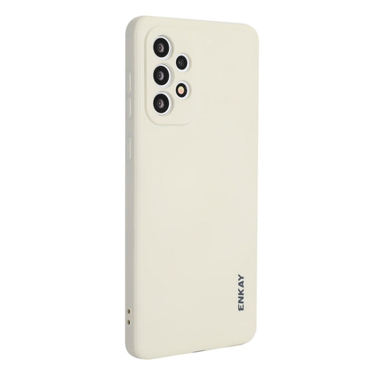 For Samsung Galaxy A73 5G ENKAY Liquid Silicone Soft Shockproof Phone Case, For Samsung Galaxy A73 5G