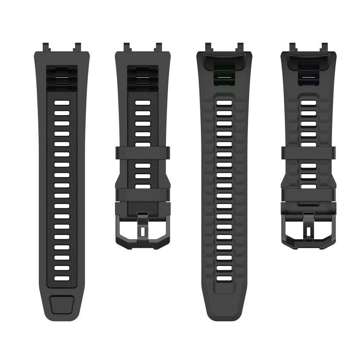 For Amazfit T-Rex 2 Silicone Leisure Watch Band(Rock Gray)