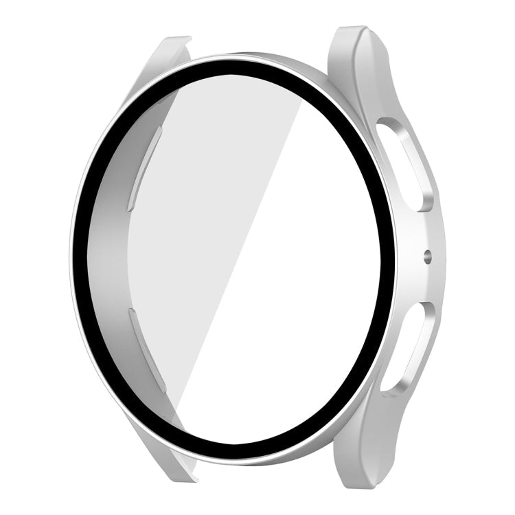 For Samsung Galaxy Watch5 44mm ENKAY Hat-Prince Full Coverage PC Frame + 9H Tempered Glass Case