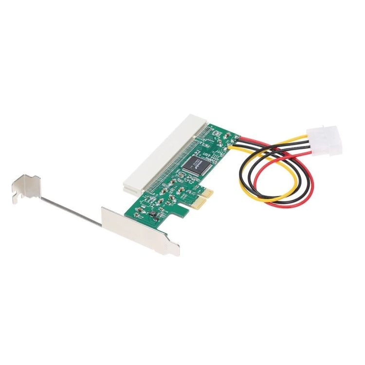 PCI-E to PCI Adapter Card Converter with 4Pin Power Supply, PCI-E to PCI