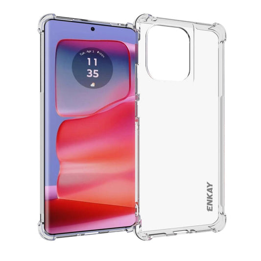 ENKAY Hat-Prince Transparent TPU Shockproof Phone Case, For Motorola Edge 50 Pro 5G, For Motorola Edge 50 Fusion, For Motorola Moto G Stylus 5G 2024, For Motorola Moto G Play 4G 2024, For Motorola Moto G Power 5G 2024, For Motorola Moto G84 5G         ...