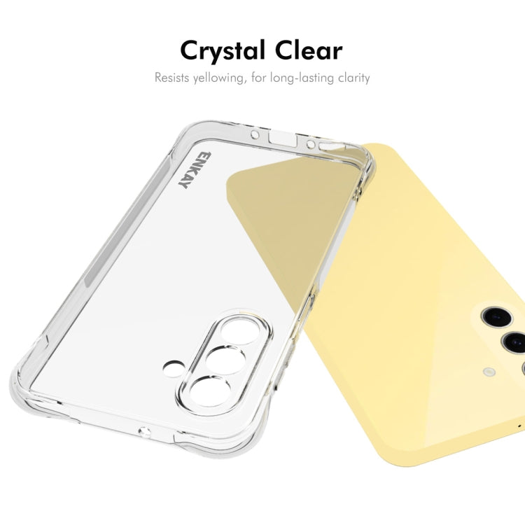 For Galaxy A26 5G ENKAY Hat-Prince Transparent TPU Shockproof Phone Case