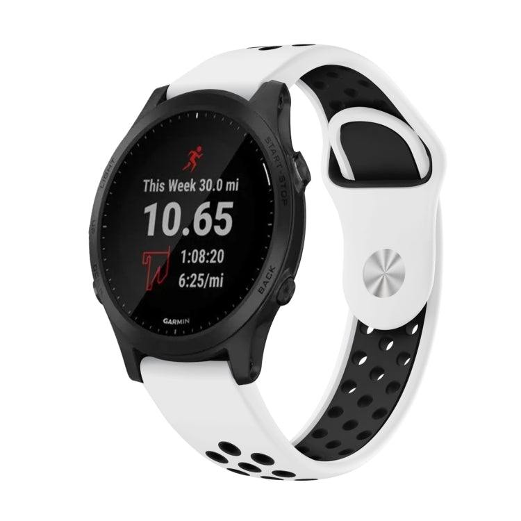 22mm Sports Breathable Silicone Watch Band, For Garmin Forerunner 945, For Garmin Forerunner 935