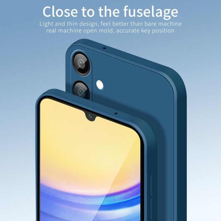 For Galaxy A26 5G PINWUYO Sense Series Liquid Silicone TPU Phone Case(Black)