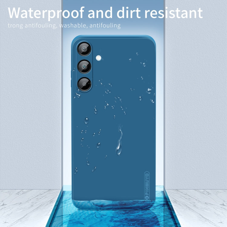 For Galaxy A26 5G PINWUYO Sense Series Liquid Silicone TPU Phone Case(Black)