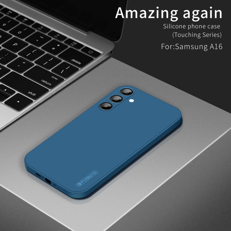 For Galaxy A26 5G PINWUYO Sense Series Liquid Silicone TPU Phone Case(Green)