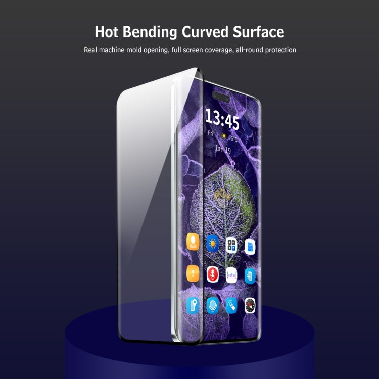 For Huawei nova 13 Pro 5pcs ENKAY 3D Hot Bending Side Glue Tempered Glass Full Film